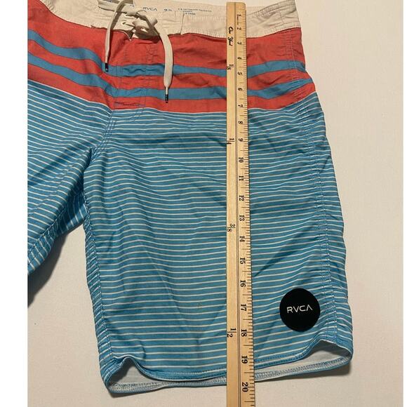 RVCA Men’s swim trunks/board shorts 9” inseam size 32 - Picture 6 of 7